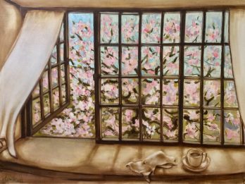 Cherry Blossom Window