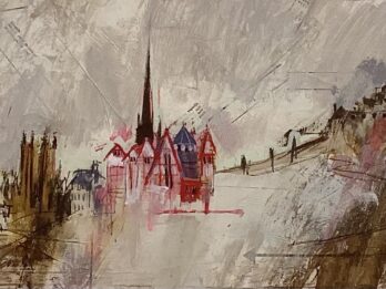 Grey Skies over Edinburgh