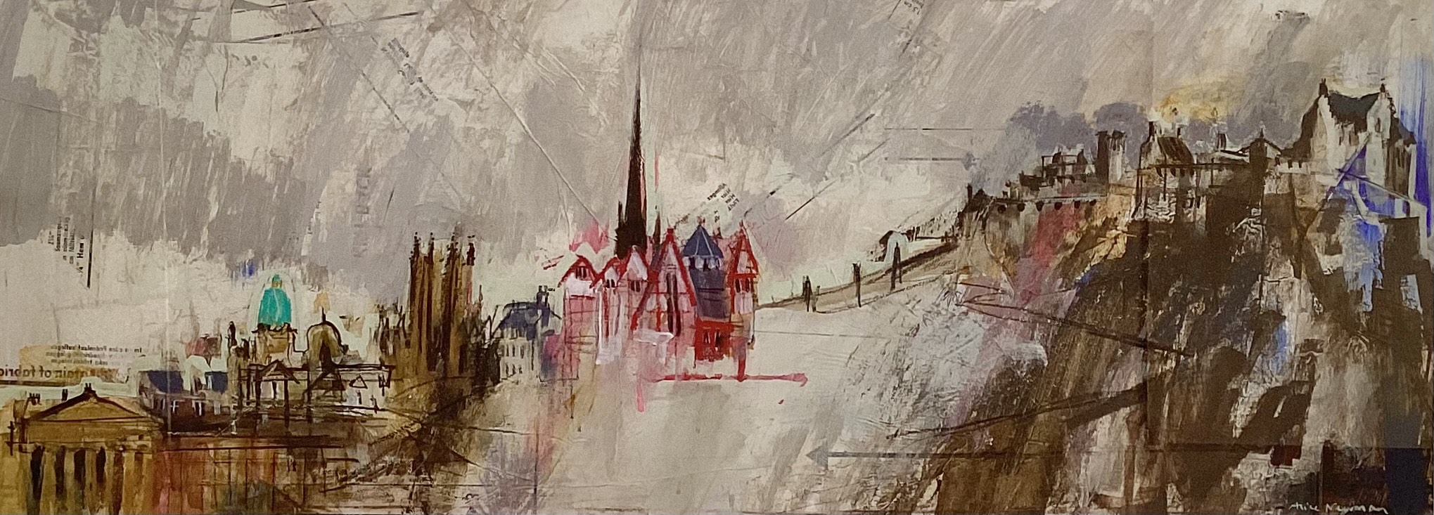 Grey Skies over Edinburgh