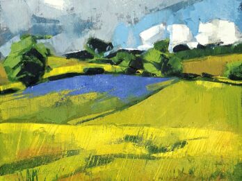 Fife Field with Cornflowers